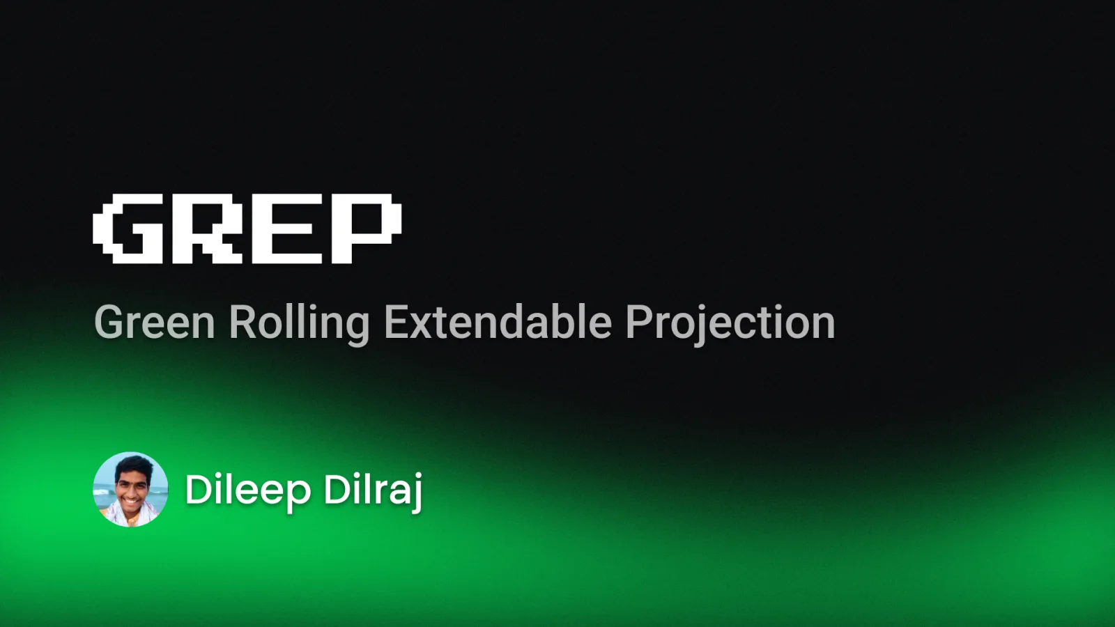 GREP case study cover - Green Rolling Extendable Projection