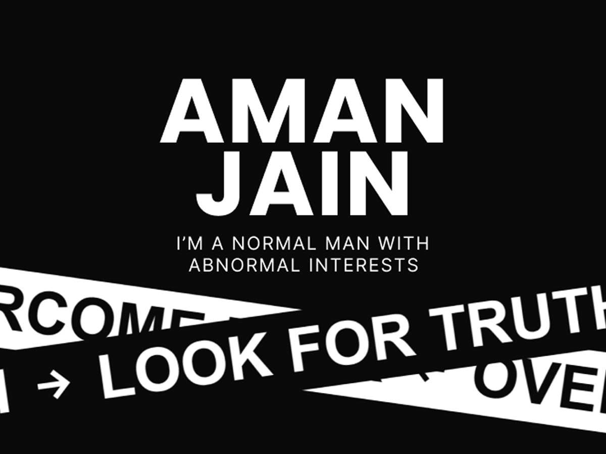 Aman Jain website preview