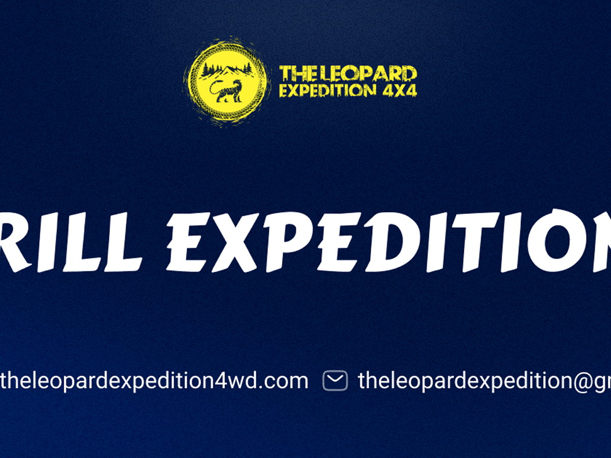 The Leopard Expedition website preview
