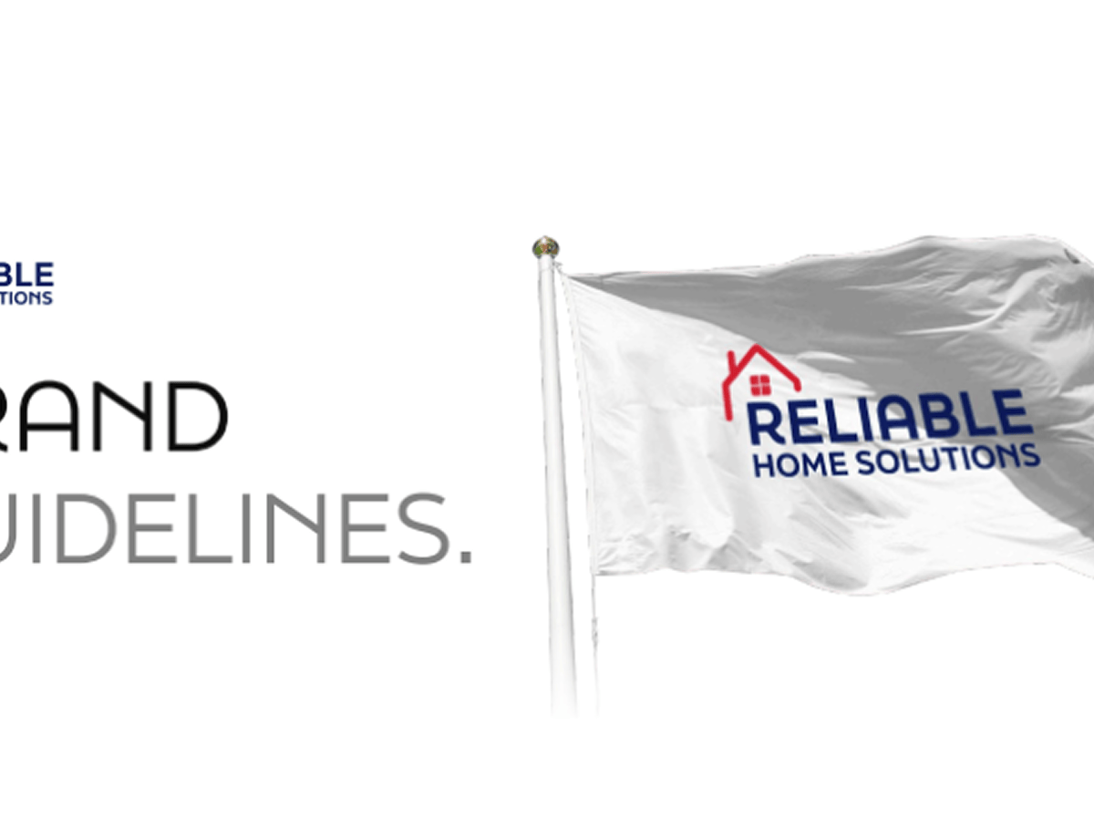 Reliable Homes brand guidelines preview